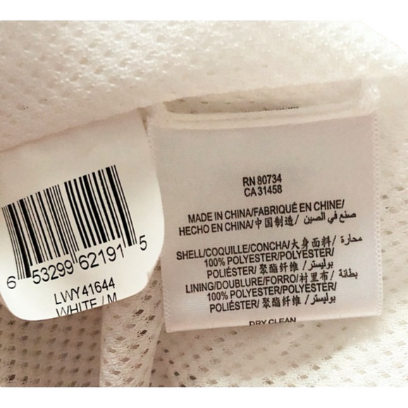 BCBG MAXAZRIA - sideways Zippered Rain Jacket Coat - Picture 6 of 6